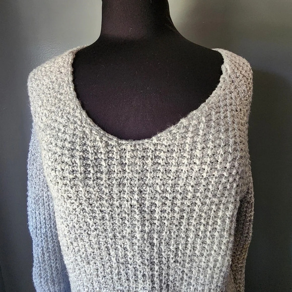 Soft Surroundings Grey with Lace Trim - Picture 3 of 4